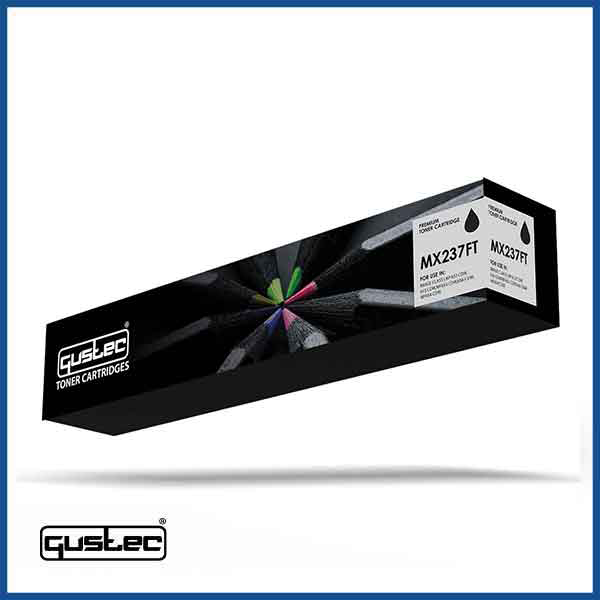 GUSTEC Sharp MX 237 FT Black Compatible Toner 